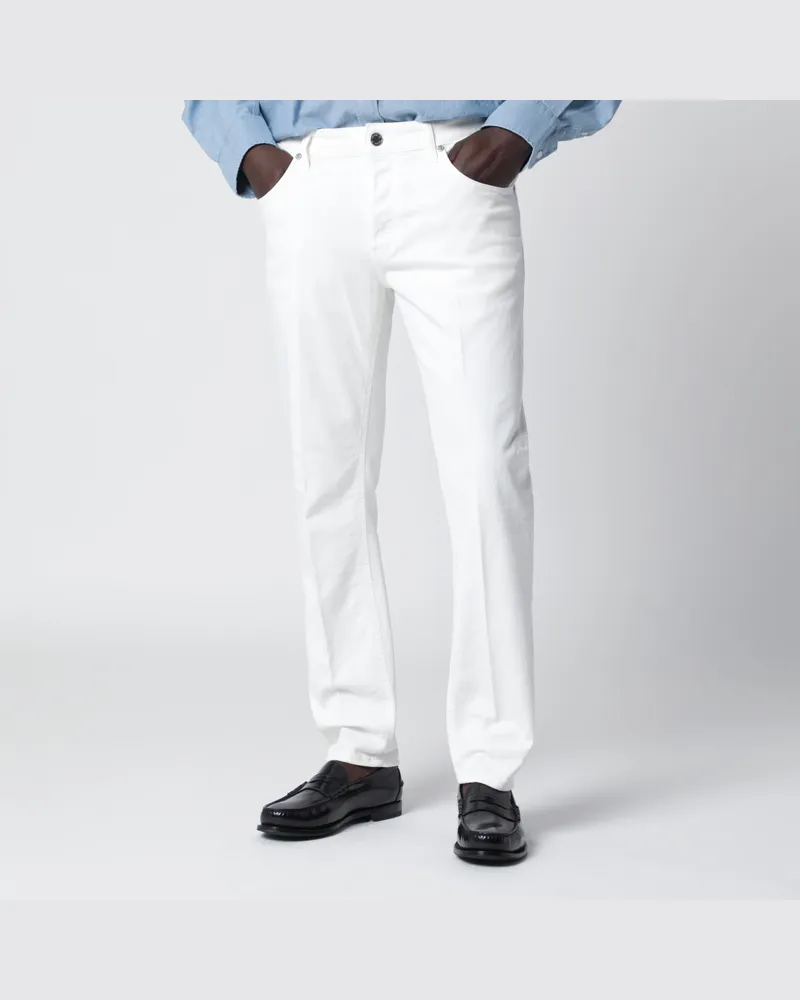 PT TORINO Weiße Reggae Tapered Hose 