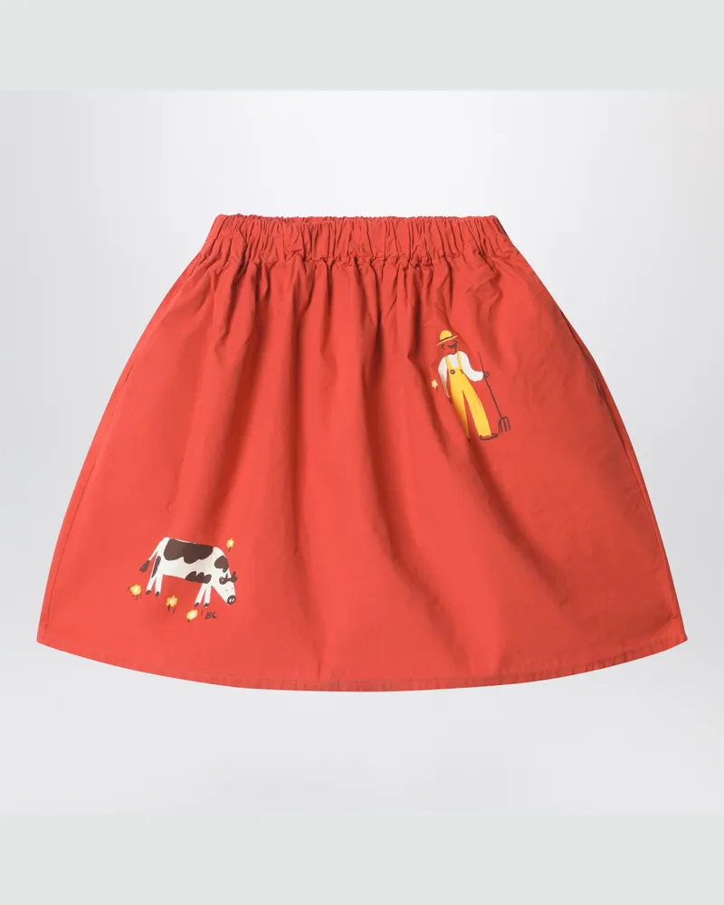 BOBO CHOSES Farm Adventure Rock in Rot Red