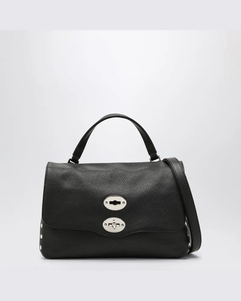 Zanellato Postina Tasche klein schwarz Schwarz