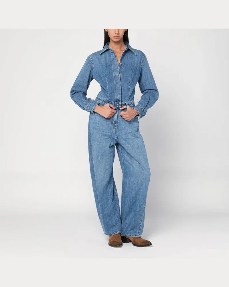 Givenchy Hellblauer Denim-Overall 