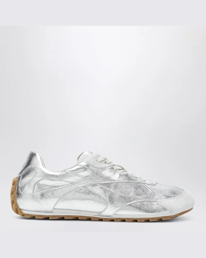 Bottega Veneta Sneaker Orbit Flash Silver/Optical Metallisch