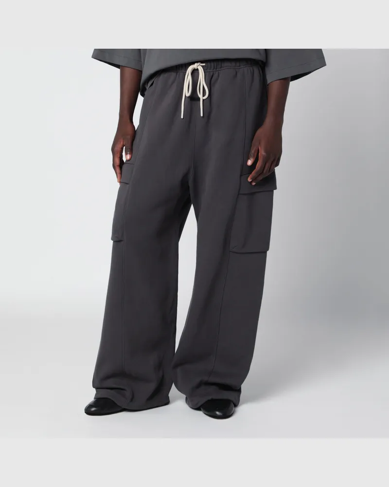 Fear of God Iron Grey Cargo-Jogginghose aus Baumwollfleece Grey
