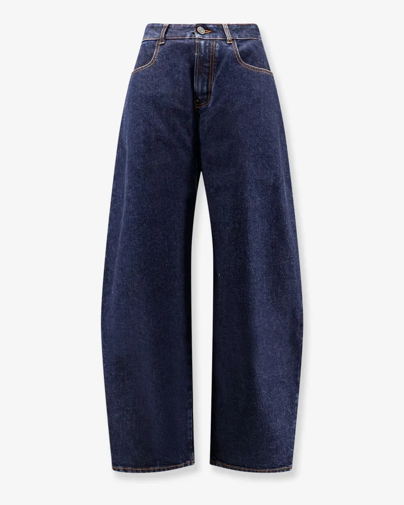 Alaïa Low Round Jeans -  - gender_Woman Blue