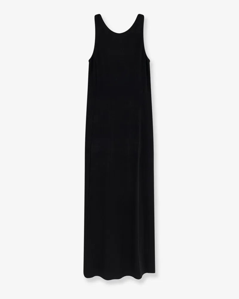 Max Mara Mxppania stretch viscose long dress -  - gender_Woman Black