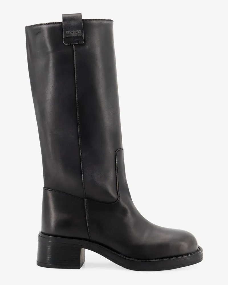 Alohas Sajan leather boots -  - gender_Woman Black