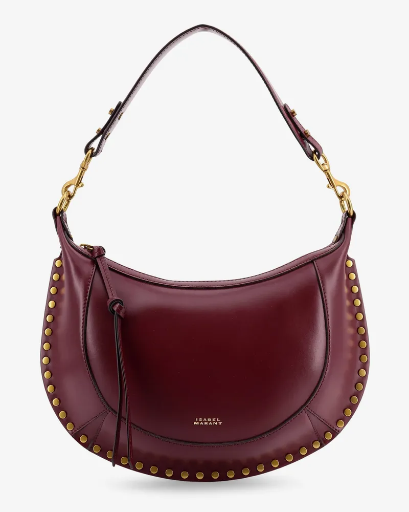 Isabel Marant Naoko Leather crossbody bag -  - gender_Woman Purple
