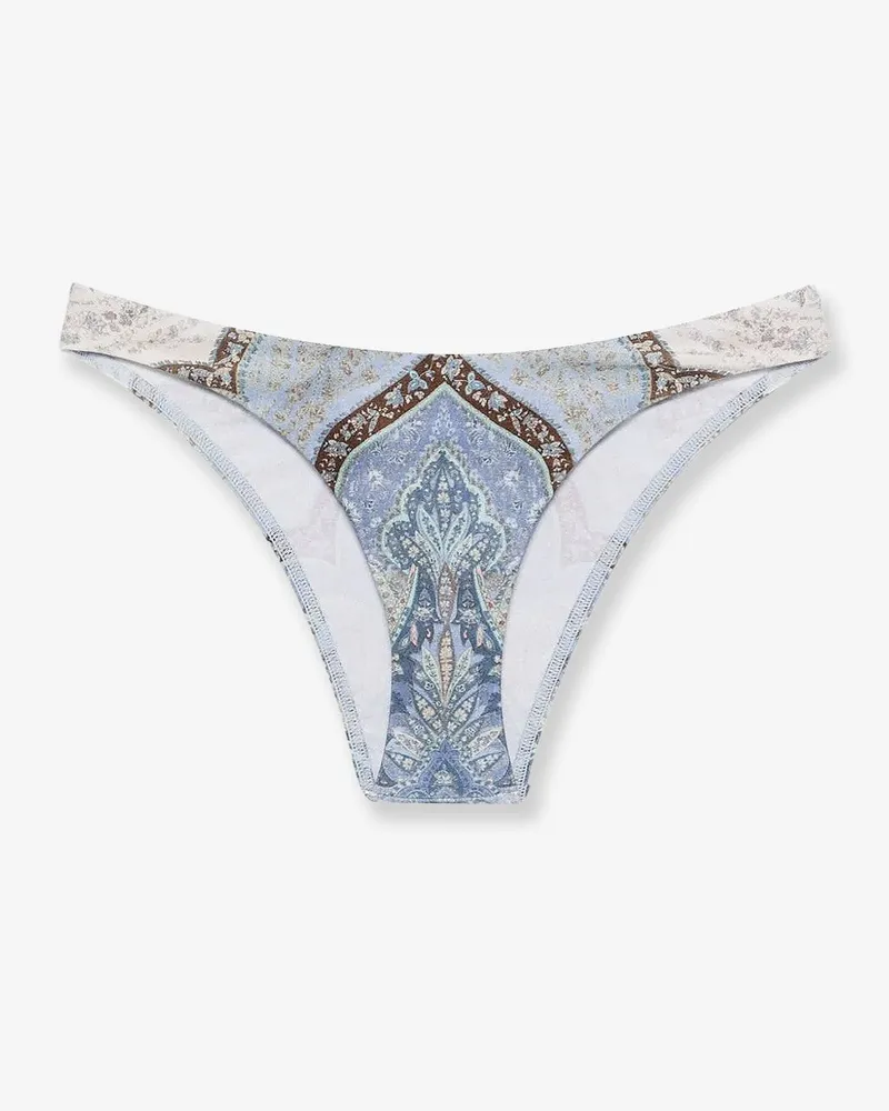 Zimmermann Wanderlust Scoop lycra bikini bottom -  - gender_Woman Blue