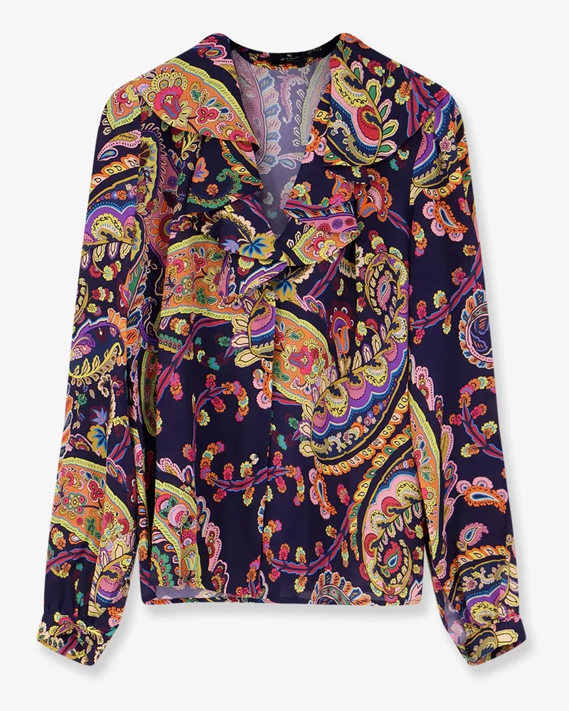 Etro Multicolor viscose shirt -  - gender_Woman Multicolor