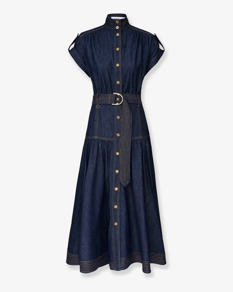Zimmermann Long denim dress -  - gender_Woman Blue