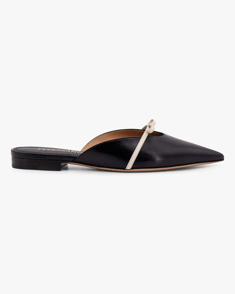 Ferragamo Giulye leather mule -  - gender_Woman Black