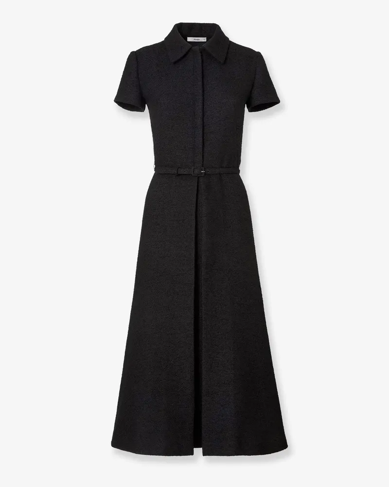 Fendi Wool blend long dress -  - gender_Woman Black