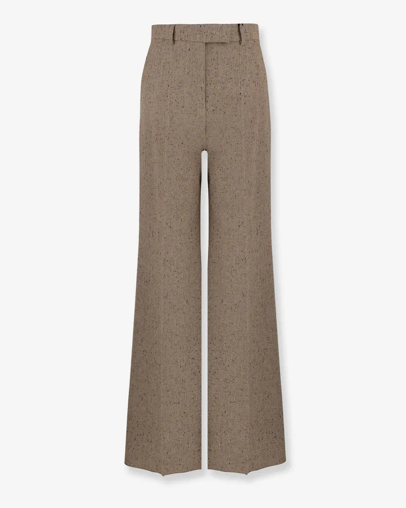 Valentino Garavani Virgin wool trousers -  - gender_Woman Beige
