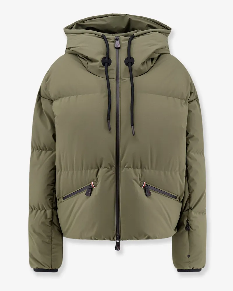 Moncler Allesaz down jacket in water-repellent stretch fabric -  - gender_Woman Green