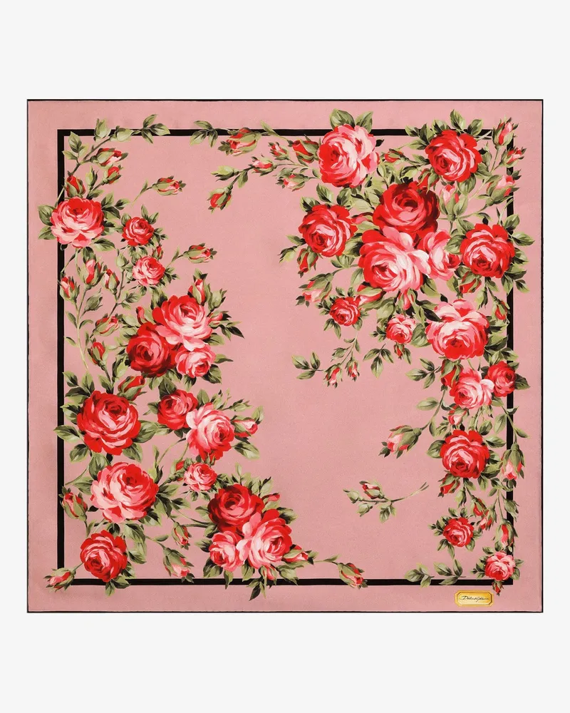 Dolce & Gabbana Silk foulard -  - gender_Woman Pink