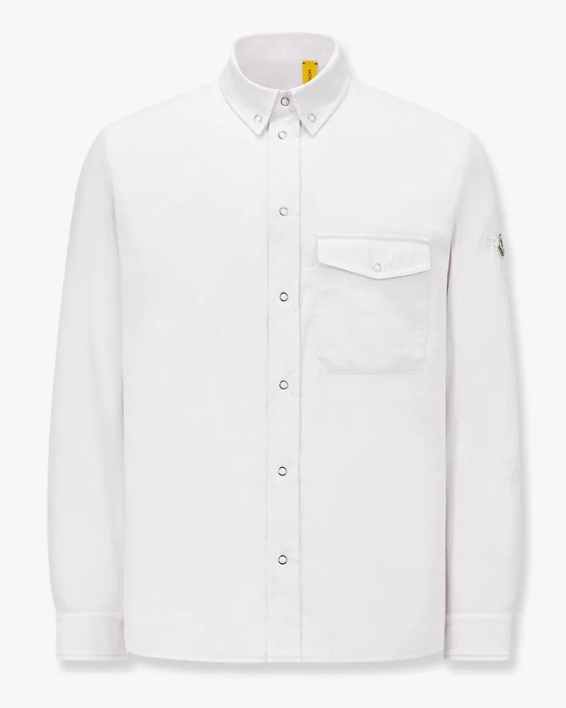 Moncler 7 moncler frgmt hiroshi fujiwara padded shirt -  - gender_Man White