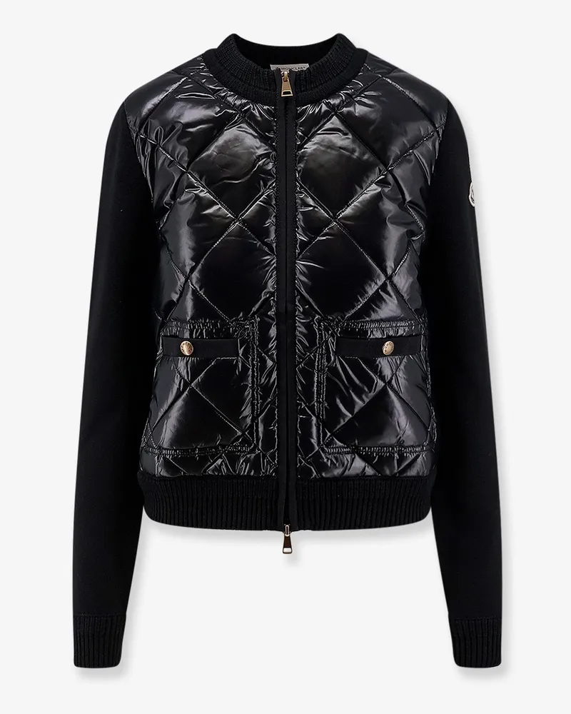 Moncler Wool and nylon blend jacket -  - gender_Woman Black