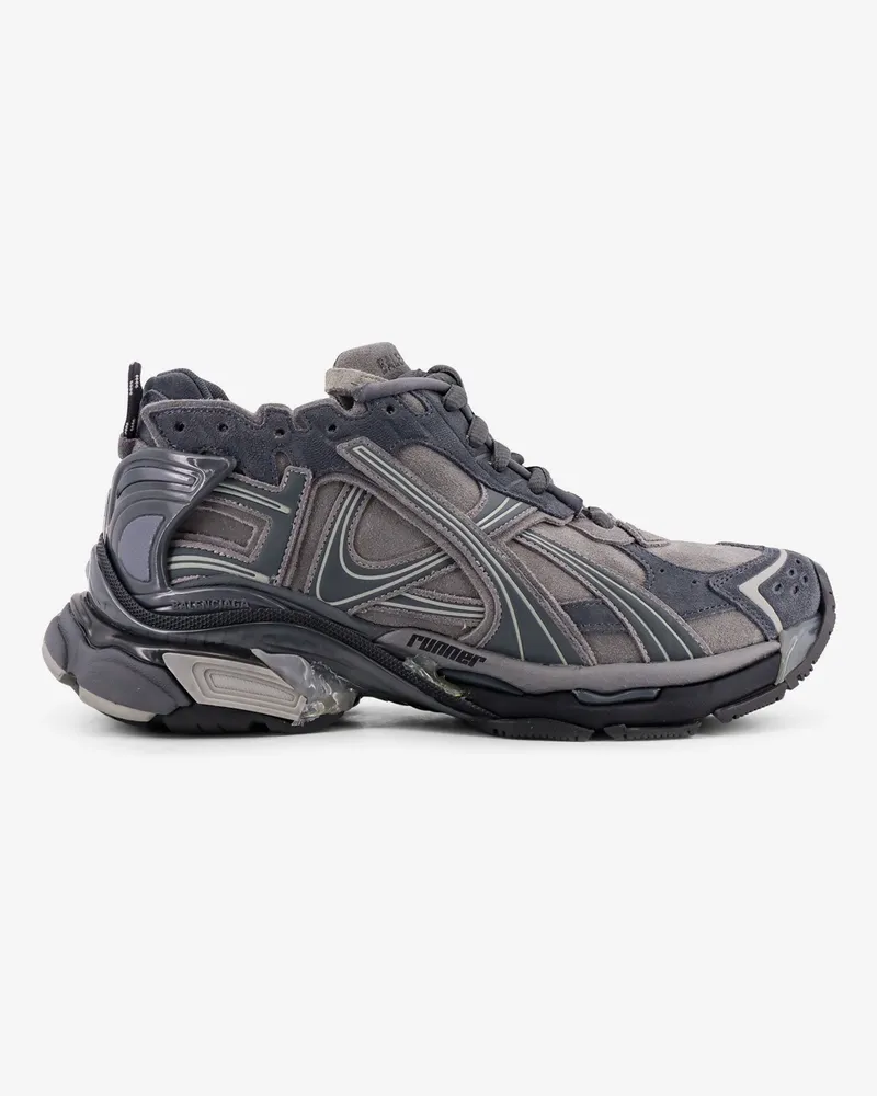 Balenciaga Runner low-top suede sneakers -  - gender_Man Grey