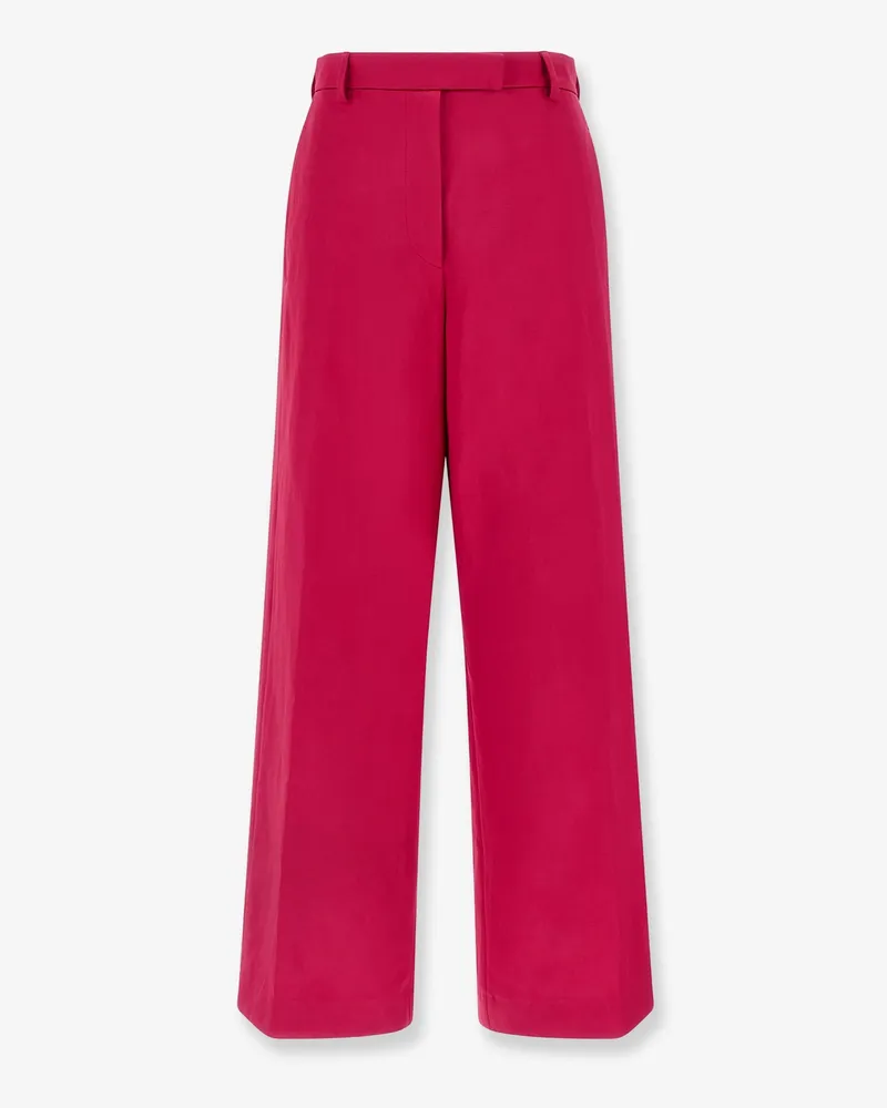 Dries van Noten Penn satin trousers -  - gender_Woman Pink