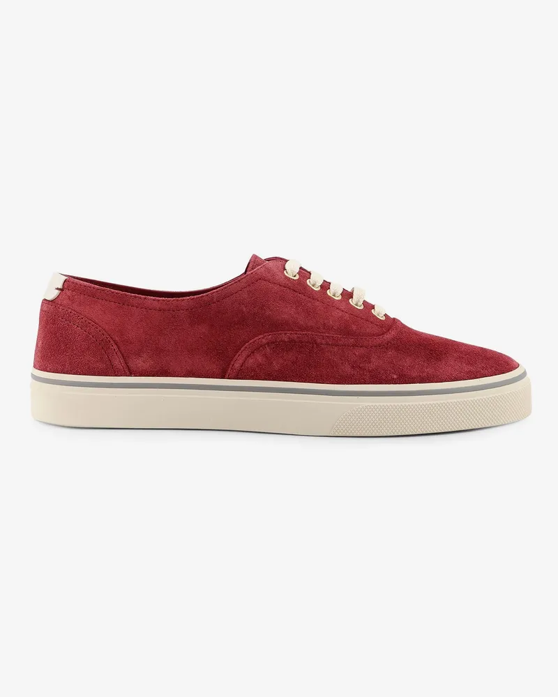 Brunello Cucinelli Suede sneakers -  - gender_Man Red