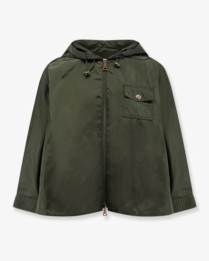 Moncler Cape nylon jacket -  - gender_Woman Green