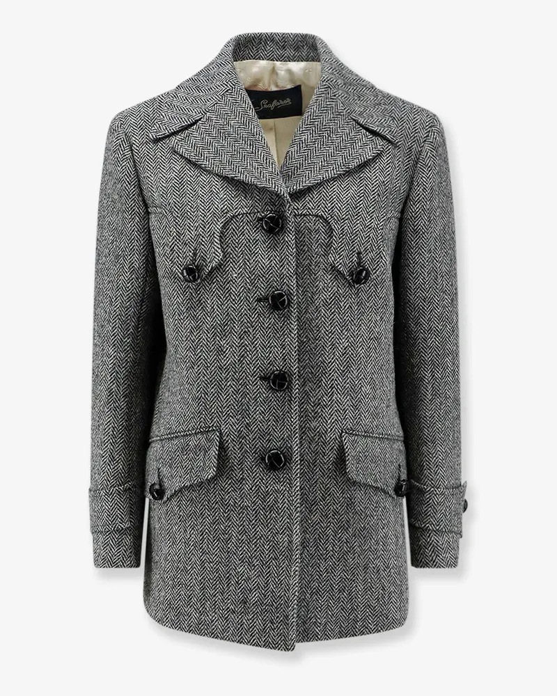 Seafarer Naima virgin merino wool coat -  - gender_Woman Black