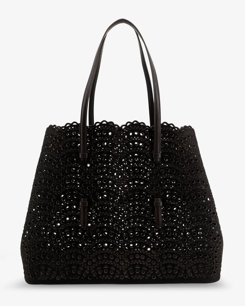 Alaïa Mina hair-calf handbag -  - gender_Woman Brown