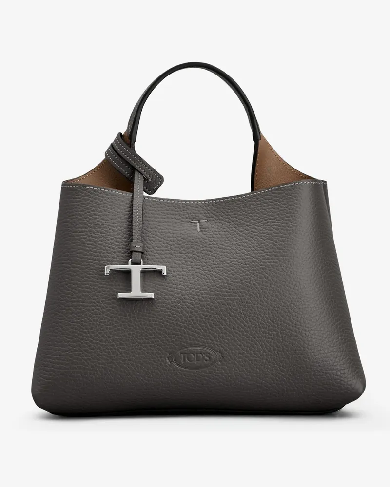 TOD'S Leather crossbody bag -  - gender_Woman Grey