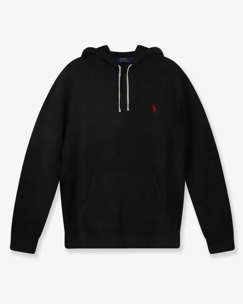 Ralph Lauren Hooded sweatshirt with Logo embroidery -  - gender_Man Black