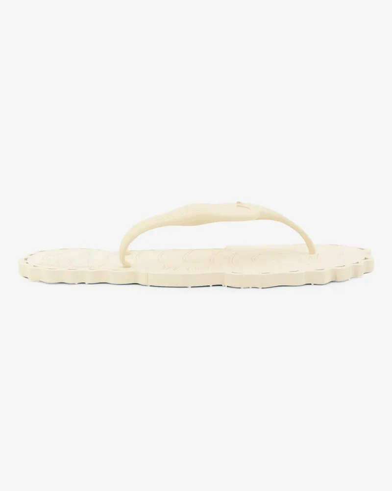Zimmermann Seafoam Thong Rubber Sandals -  - gender_Woman White