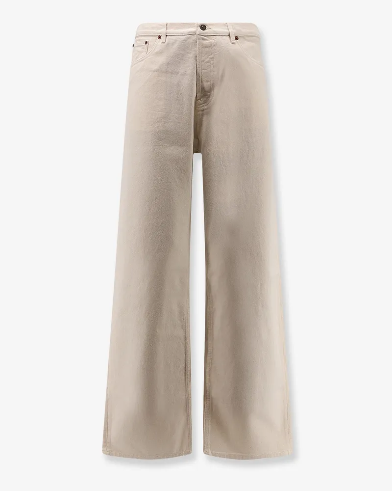 Valentino Garavani Five pockets cotton trousers -  - gender_Man Beige