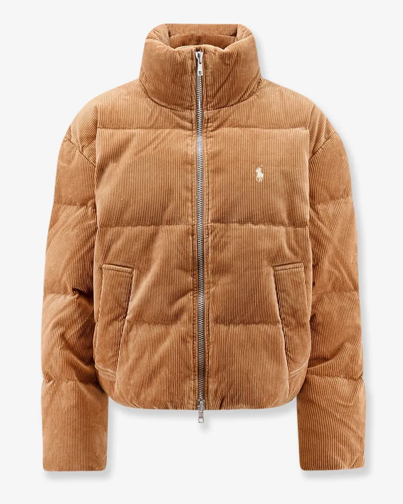 Ralph Lauren Corduroy down jacket -  - gender_Woman Beige