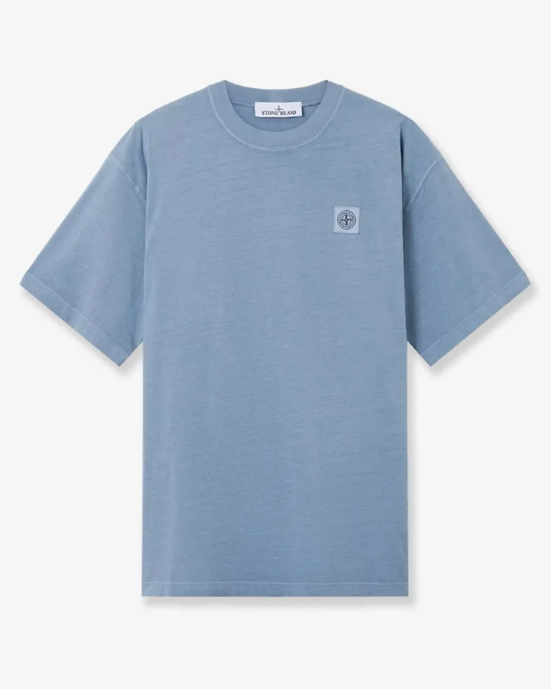 Stone Island Organic cotton t-shirt -  - gender_Man Blue