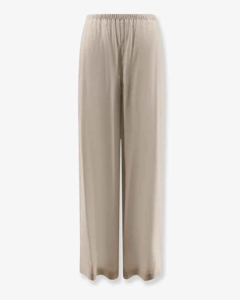 Max Mara Mxpdestino linen and viscose trousers -  - gender_Woman Beige