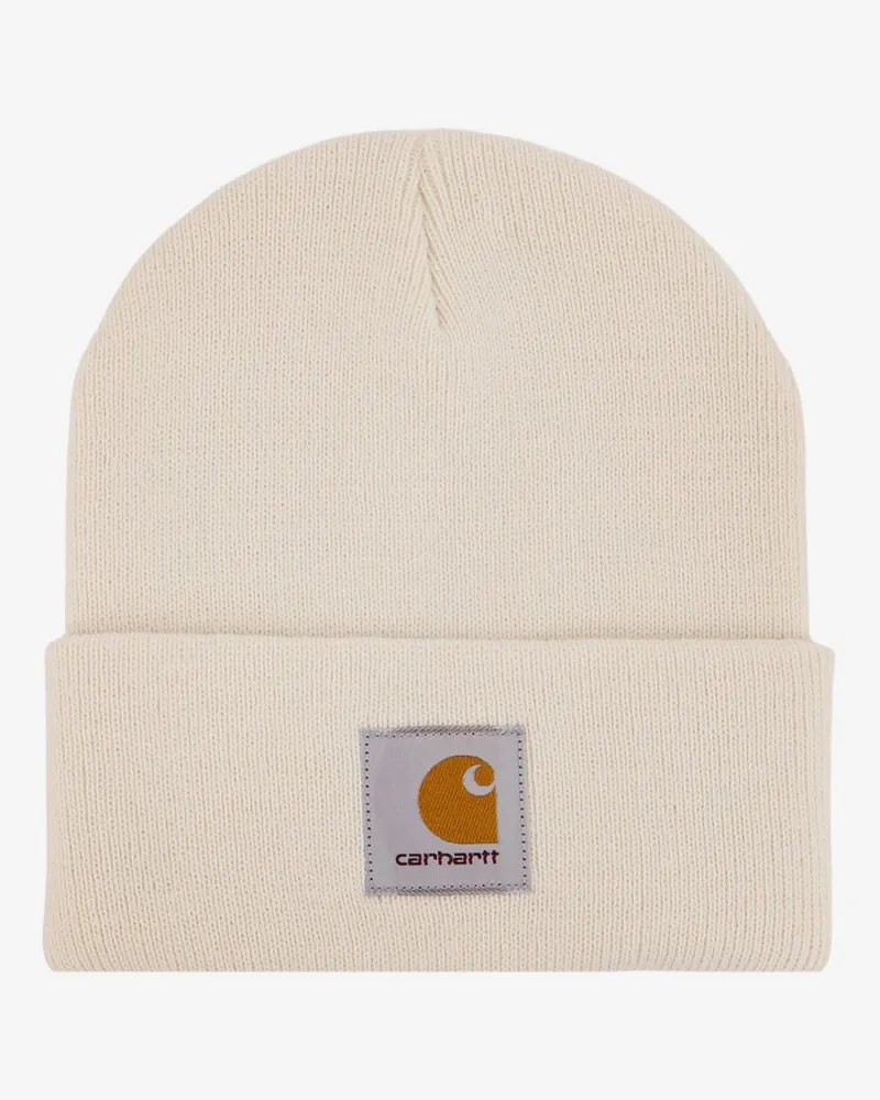 Carhartt WIP Acrylic beanie hat -  - gender_Man White