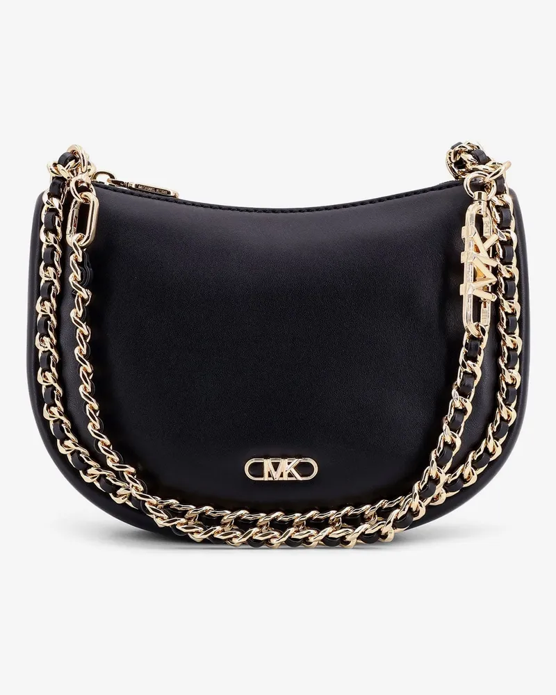 Michael Kors Kendall leather shoulder bag with frontal monogram -  - gender_Woman 