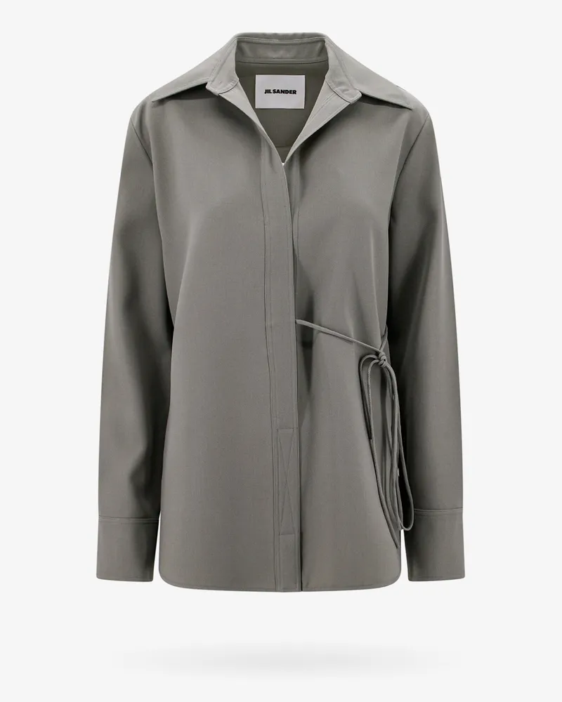 Jil Sander Wool shirt -  - gender_Woman Green