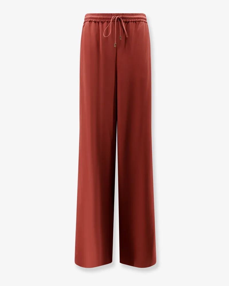 Max Mara Silk trousers -  - gender_Woman Orange