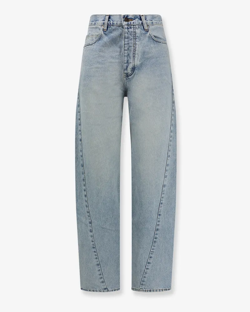 Balenciaga Twisted Seam Jeans -  - gender_Woman Blue