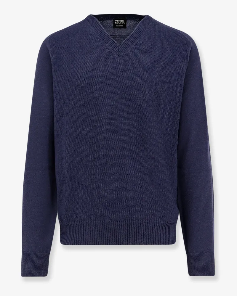 Ermenegildo Zegna Cashmere sweater -  - gender_Man Blue