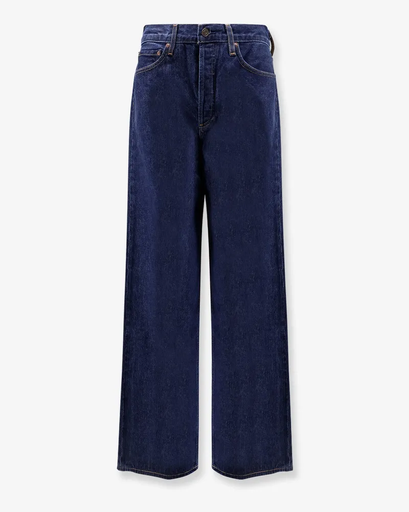 AGOLDE Dame regenerative cotton jeans -  - gender_Woman Blue