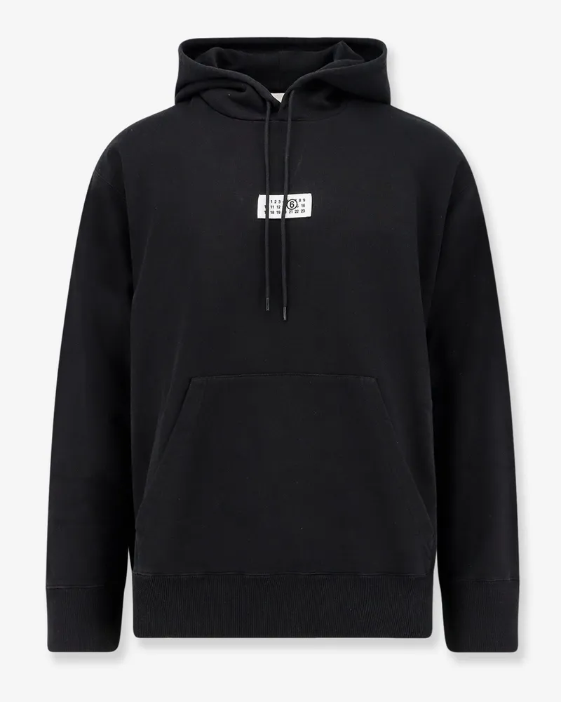 Maison Margiela Cotton hooded sweatshirt -  - gender_Man Black