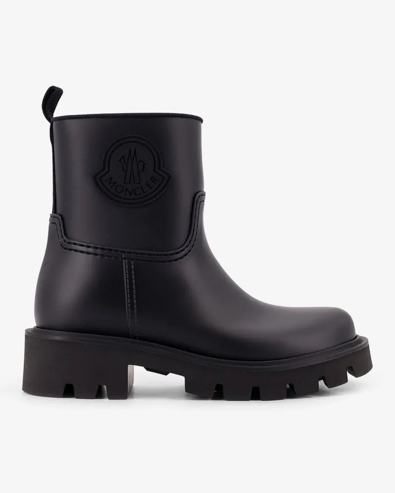 Moncler Kickstream rubber rainboots -  - gender_Woman Black