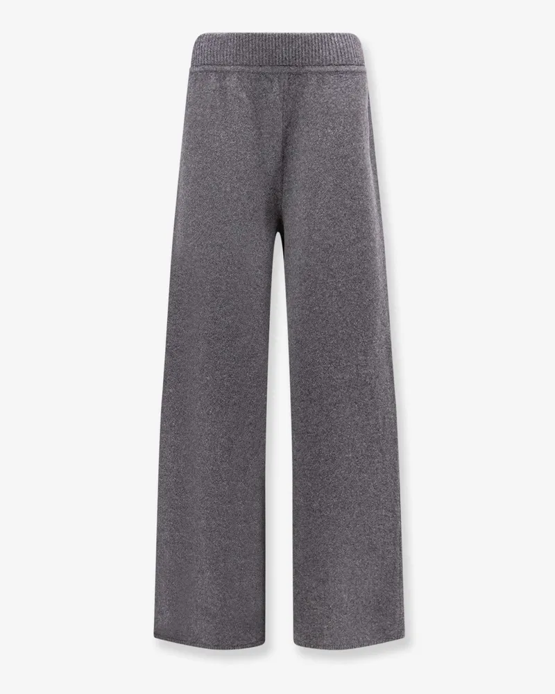 Róhe Melange knit trousers -  - gender_Woman Grey