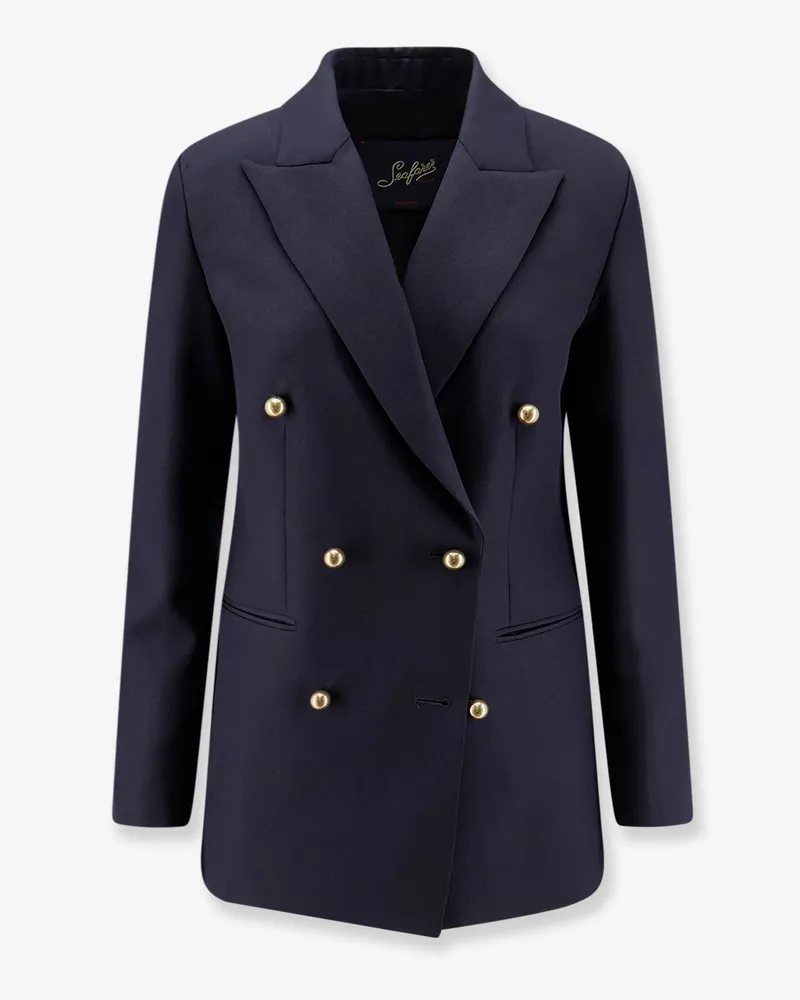 Seafarer Berry virgin wool blazer -  - gender_Woman Blue