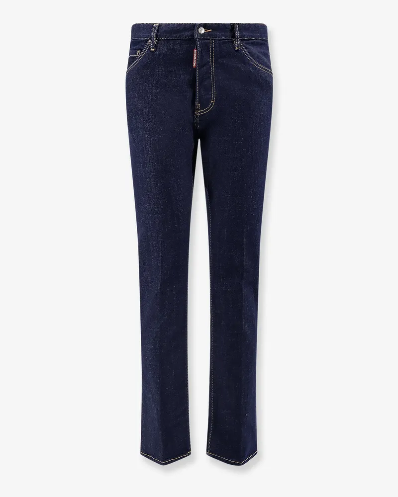 Dsquared2 Cool Guy Jeans with contrasting stitching -  - gender_Man Blue