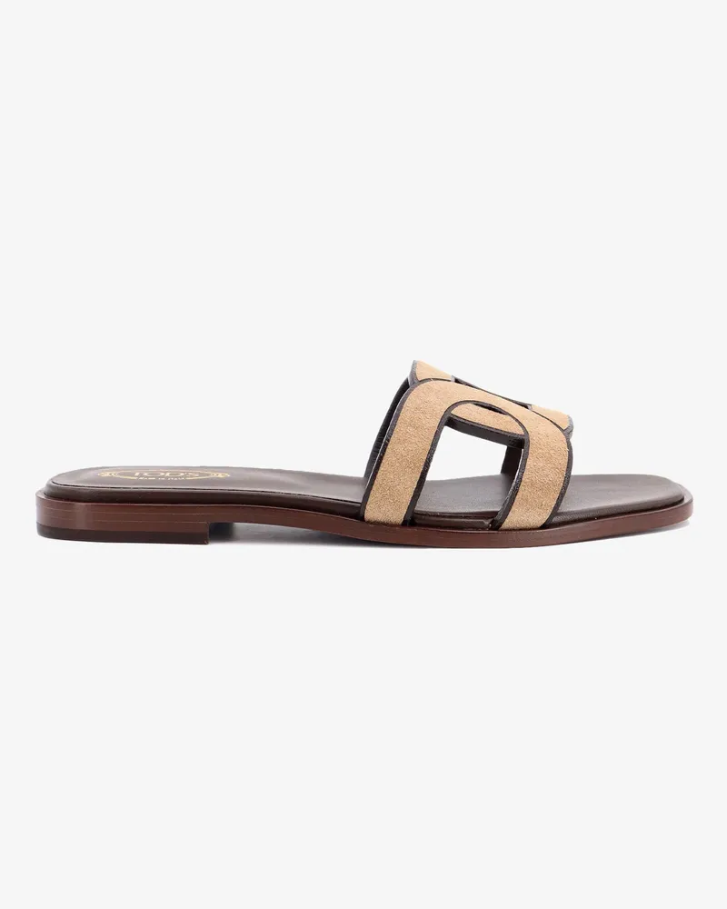 TOD'S Suede sandals -  - gender_Woman Beige
