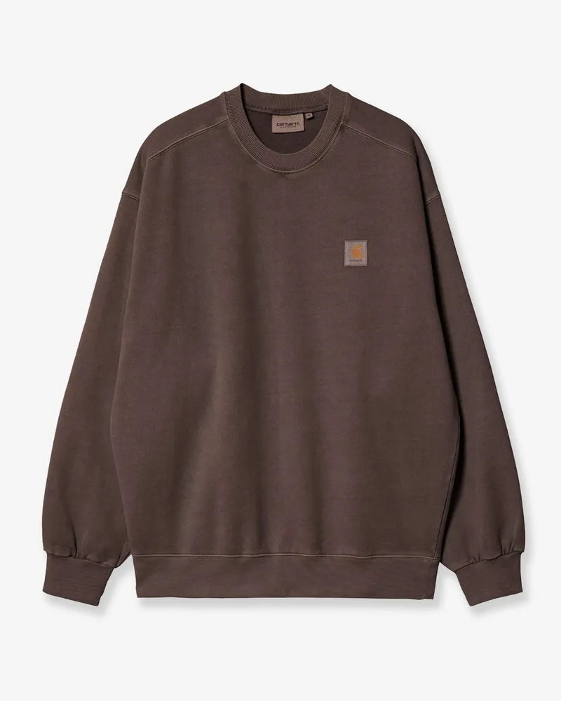 Carhartt WIP Vista cotton sweatshirt -  - gender_Man Brown