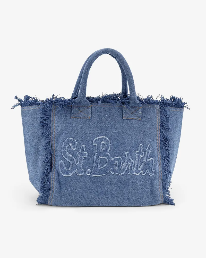 MC2 Saint Barth Vanity denim shoulder bag -  - gender_Woman Blue