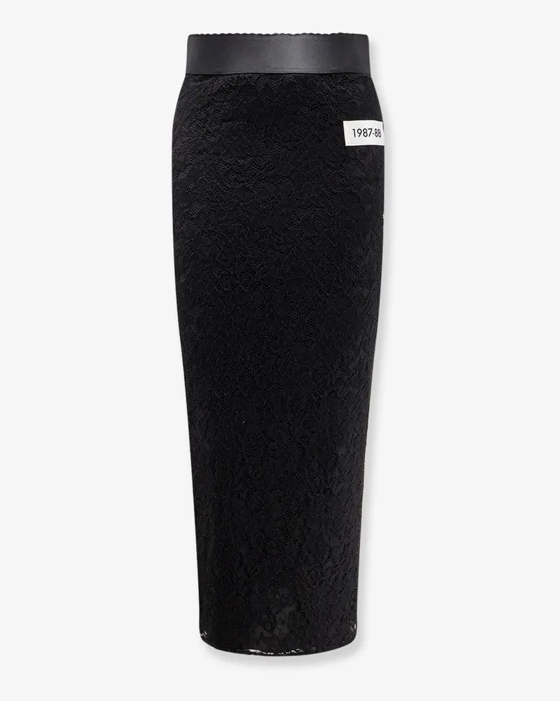 Dolce & Gabbana Lace midi skirt -  - gender_Woman Black