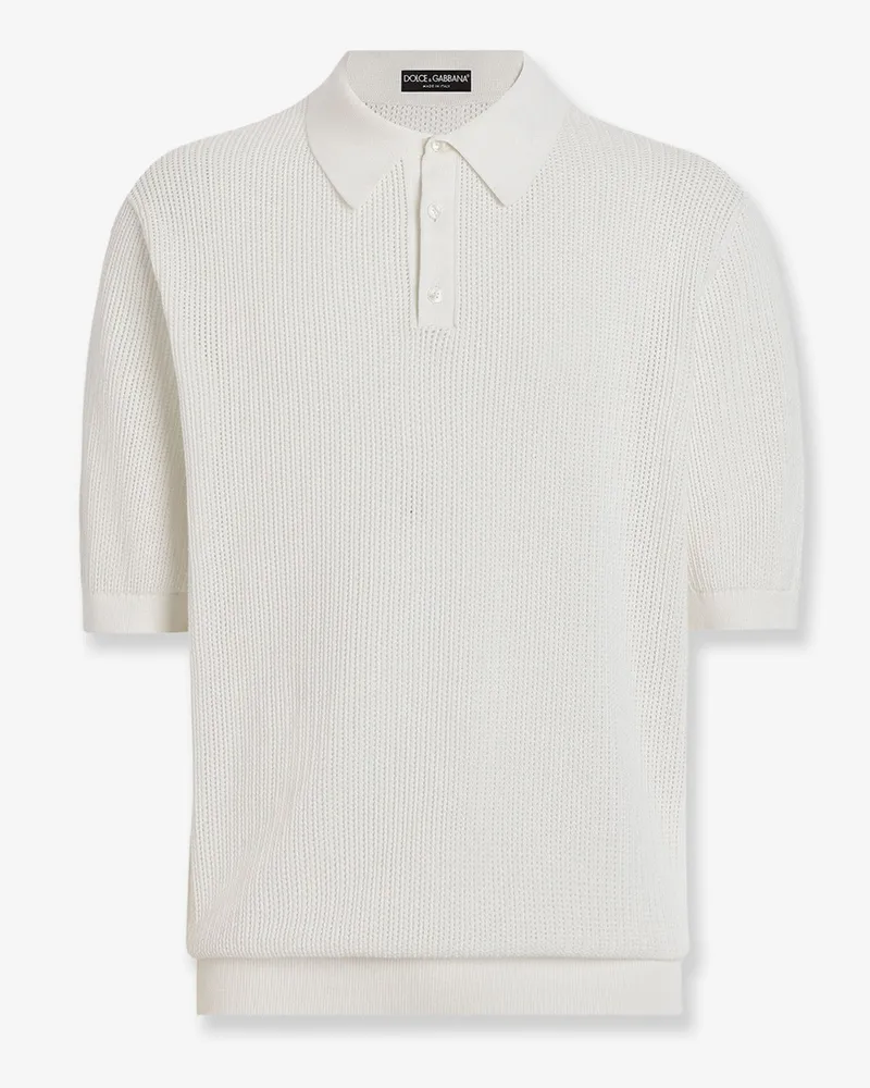 Dolce & Gabbana Cotton sweater -  - gender_Man White